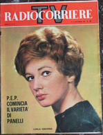 RADIOCORRIERE TV 38 1963 Carla Gravina Paolo Panelli Achille Millo Giulia Lazzarini Gary Cooper Anna Maria Romagnoli - Televisione