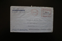 Australia Aerogramme To The US 1969 A04s - Aerogrammen