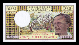 Djibouti 5000 Francs 1979-2002 Pick 38d SC UNC - Dschibuti