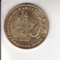 Médaille Jeton Monnaie De Paris MDp Sarlat Périgord Noir 2009 - 2009