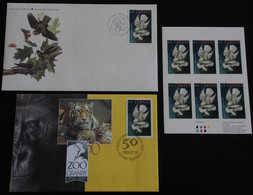 Canada 2003 CARNET Auto-adhésifs Oiseaux Audubon + 2 FDC Premier Jour Birds - Feuilles Complètes Et Multiples