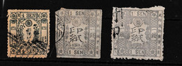 Japon Empire Fleur Cerisier - ...-1871 Voorfilatelie