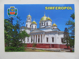 Ukraine Simferopol Cathedral Of Alexander Nevsky  Modern PC - Eglises Et Cathédrales