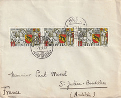 T. à D. De NODS. / Bande De 3 ( Bern 1191-1941). TTB. - Brieven En Documenten