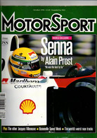 Motorsport N°10 Senna By Alain Prost He Was The Best By Far - Bonneville Speed Week - Jacques Villeneuve 1998 - Deportes