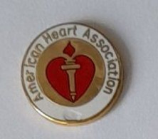 Pin' S  American  Heart  Association  Voir  Description - Rallye