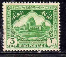 IRAQ IRAK 1941 1942 MAUSOLEUM OF KING FAISAL 3f  USED USATO OBLITERE' - Irak