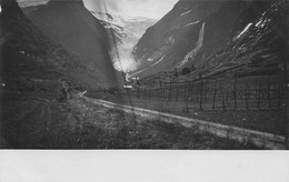 Norway Album 1913 Postcard Photo Foto Postkort NORGE Loevand Jostedalsbreen - Norvège