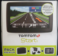 GPS - TOMTOM Start 25 Europe ( Dans Un Très Bon état Comme Neuf ) + Chargeur - Mode D'emploi Et Housse De Transport - GPS/Avionics