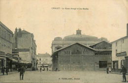 Cholet * La Place Rougé Et Les Halles * Le Café De Bordeaux - Cholet