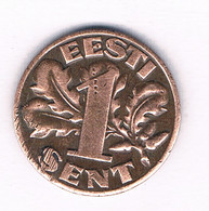 1 EESTI  SENT  1929  ESTLAND /13341/ - Estonia