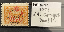 1. Adana Overprinted Issue NH (with Gum)  Isfila.1053 - Ongebruikt