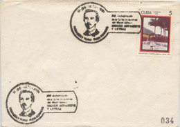 CUBA 1998 Commemorative COVER  @D1712 - Lettres & Documents