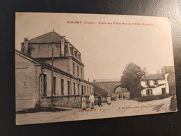 88 - Vosges  -  GOLBEY - Ecole Des Filles Rue De L'Abbé Haustête - Golbey