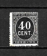 LOTE 2238 /// (C090) ESPAÑA 1898  NO CATALOGADO NSG ¡¡¡ OFERTA - LIQUIDATION - JE LIQUIDE !!! - Nuevos