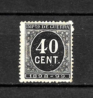 LOTE 2238 /// (C090) ESPAÑA 1898  NO CATALOGADO NSG ¡¡¡ OFERTA - LIQUIDATION - JE LIQUIDE !!! - Nuevos