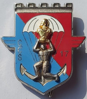 17° Régiment Génie Parachutiste - CCS Parachute Engineer Regiment France Military Army PIN A6/9 - Militaria