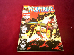 WOLVERINE   BLOOD AND CLAWS  PART II    N°36 FEB 1990 - Marvel