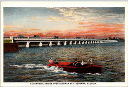 Florida Oldsmar Automobile Bridge Over Oldsmar Bay - Tampa
