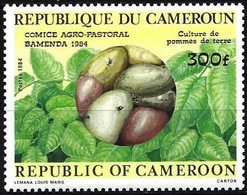 Cameroon 1984 - Mi 1068 - YT 750 ( Potatoes ) MH* - Légumes