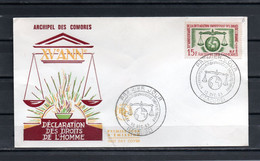 Z22-1 Belle FDC Des Comores N° 28     A Saisir !!! - Lettres & Documents