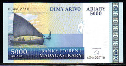 659-Madagascar 5000 Ariary C346B - Madagascar