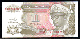 659-Zaire 1 NK 1993 J097A Neuf - Democratic Republic Of The Congo & Zaire