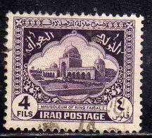 IRAQ IRAK 1941 1942 MAUSOLEUM OF KING FAISAL 4f  USED USATO OBLITERE' - Irak