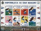 2001 San Marino, 9° Edizione Giochi Piccoli Stati Foglietto, Serie Completa Nuova (**) AL FACCIALE - Blocchi & Foglietti