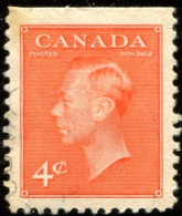 Pays :  84,1 (Canada : Dominion)  Yvert Et Tellier N° :   239 A-1 (o) / Michel CA 255 Eo - Einzelmarken