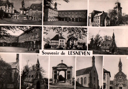 CPSM - LESNEVEN - Souvenir De (Multivues) ... Edition Abeille Nozais - Lesneven