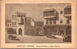 MAROC - RABAT - Comptoir Lyonnais : Boulevard à Rabat - Rabat