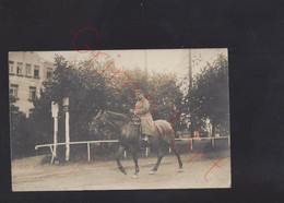 Elsenborn (1920) - Soldat à Cheval Dans Le Camp - Fotokaart - Elsenborn (Kamp)
