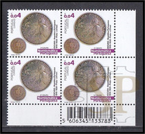 Portugal 2022 Numismática Portuguesa  3.º Grupo D. Maria II Pedro II João V III Coin Coins Monnaie Corner Sheet Moeda - Ongebruikt