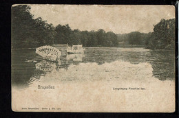 CPA  Carte Postale Belgique-Bruxelles Longchamp Fleuri Le Lac Début 1900 VM48594 - Forêts, Parcs, Jardins