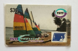 Trinidad & Tobago $30 Wind Sails MINT - Trinidad & Tobago