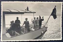 Motorschiff ,Oberhofen‘ (ehemaliges Schiff An Der Landesaustellung Zürich) Thunersee Hochzeitsgesellschaft/ 1954/ Fotoka - Oberhofen Am Thunersee