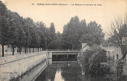 CPA 58 COSNE SUR LOIRE LE NOHAIN A TRAVERS LA VILLE - Cosne Cours Sur Loire