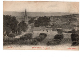 Cpa (11)--salles-d'aude  Vue Gènèrale - Salleles D'Aude