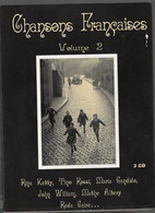 CHANSONS FRANCAISES  Volume 2   (3 DVDs )   C20 - Conciertos Y Música