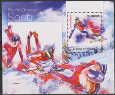 Olympics 2014 - Skeleton - SAO TOME - S/S MNH - Invierno 2014: Sotchi