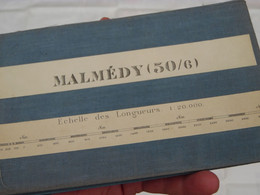 MALMEDY ( 50/6 - Echelle 1:20.000 ) > ( Katoen / Cotton / Coton - 1925 > 1931 ) +/- 45 X 55 Cm. ( België ) ! - Europe