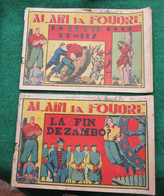2 Anciens Magazine ALAIN LA FOUDRE  N° 21 ET 31 DE 1917 - Otras Revistas