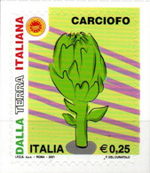 # CARCIOFO - Italia Repubblica 2021 - Prodotti A Denominazione Protetta - Nuovo ** - 2021-...: Mint/hinged