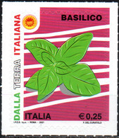 # BASILICO - Italia Repubblica 2021 - Prodotti A Denominazione Protetta - Nuovo ** - 2021-...: Mint/hinged