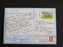 LETTRE HONGRIE HUNGARY MAGYARORSZAG YT 3111 CHATEAU FAMILLE BRUNSZVIK A MARTONVASAR - BUDAPEST - Storia Postale