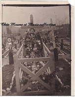 CIMETIERE MAROSTICA SAPEUR MINEUR FILOUX NE A CARDROC (35) WWI MPLF ET SOLDAT BRUZZONE - PHOTO - Guerre, Militaire