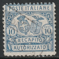 Italy 1928 Sc EY1a Italia Sa 1 Authorized Delivery Used Perf 11 - Express Mail
