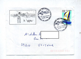 Lettre Cachet Lucon Congres Illustré Theme Oiseau - Commemorative Postmarks