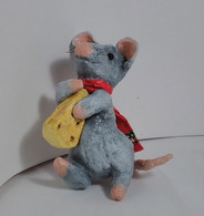 Christmas Tree Toy. Rat Shurik. From Cotton. 10 Cm. New Year. Christmas. Handmade. - Decorative Items